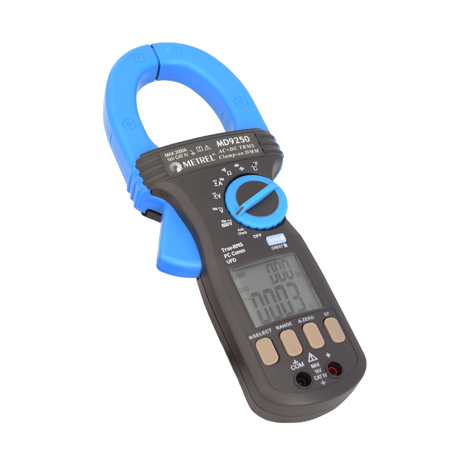 METREL MD 9250 AC/DC 2000A, 1000V TRMS CAT IV 1000 V