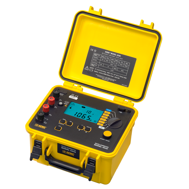 AEMC 6240 Micro-Ohmmeter
