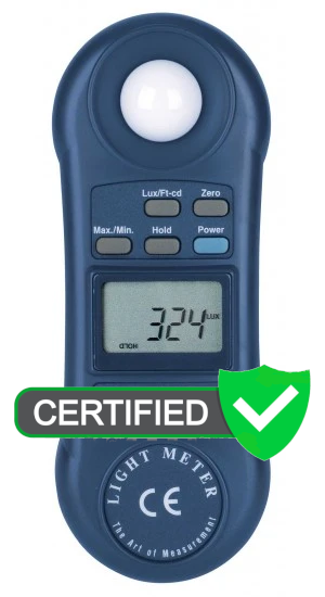 REED LM-81LX Compact Light Meter with ISO Certificate