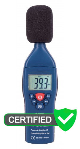 REED R8050 Dual Range Sound Level Meter with ISO Certificate