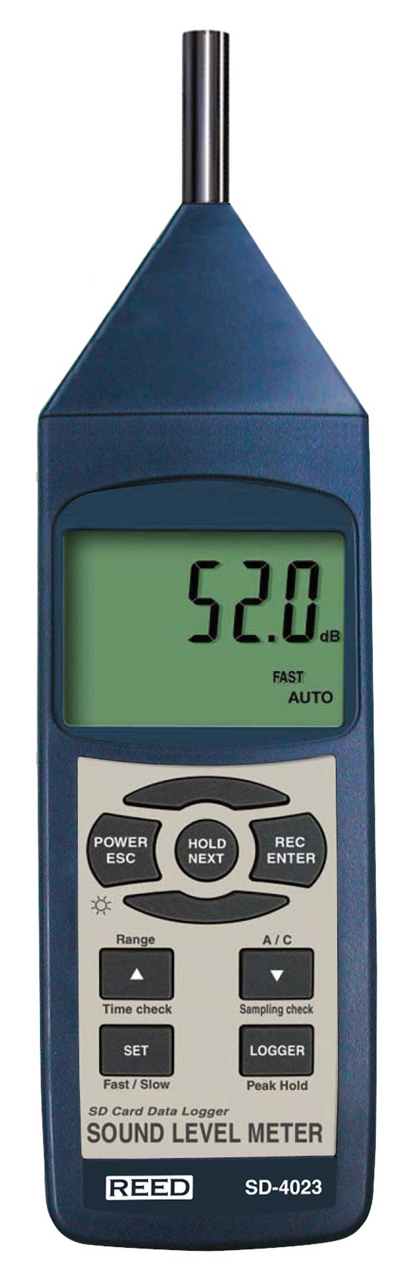 REED SD-4023 Data Logging Sound Level Meter with ISO Certificate