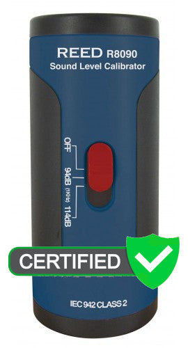 REED R8090 Sound Level Calibrator with ISO Certificate