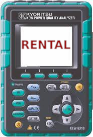 Rental - Kyoritsu KEW 6310  3 Phase Power Quality Analyzer