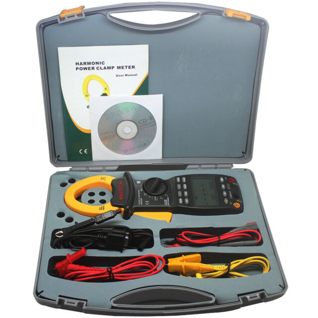 MS2205 Digital Power Clamp Meter Three Phase Harmonic Tester