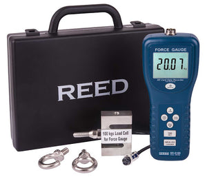 REED SD-6100 Data Logging Force Gauge, 220 lbs (100 kg) with ISO certificate