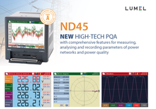 LUMEL Power network analyzer / recorder ND45